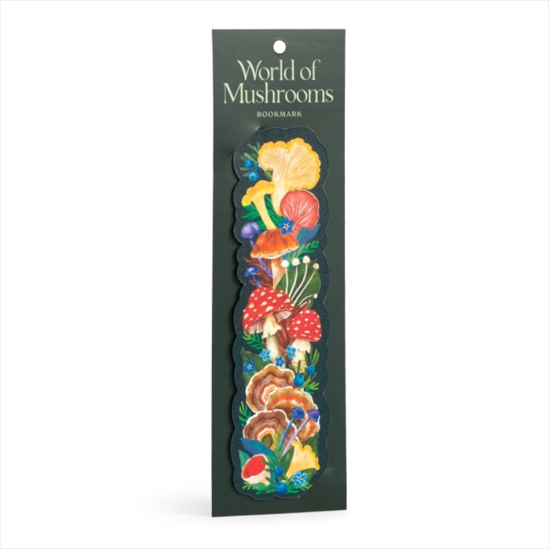 World Of Mushrooms Paper Bookmark/Product Detail/Bookmarks & Reading Accessories