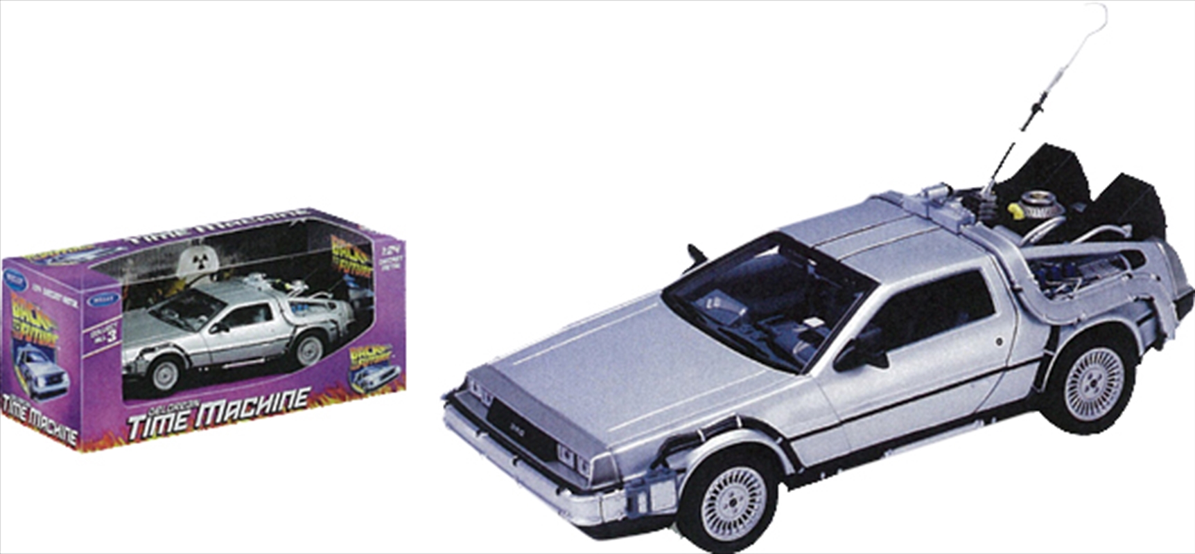 1:24 Scale Die Cast Delorean - Back to the Future 1/Product Detail/Replicas