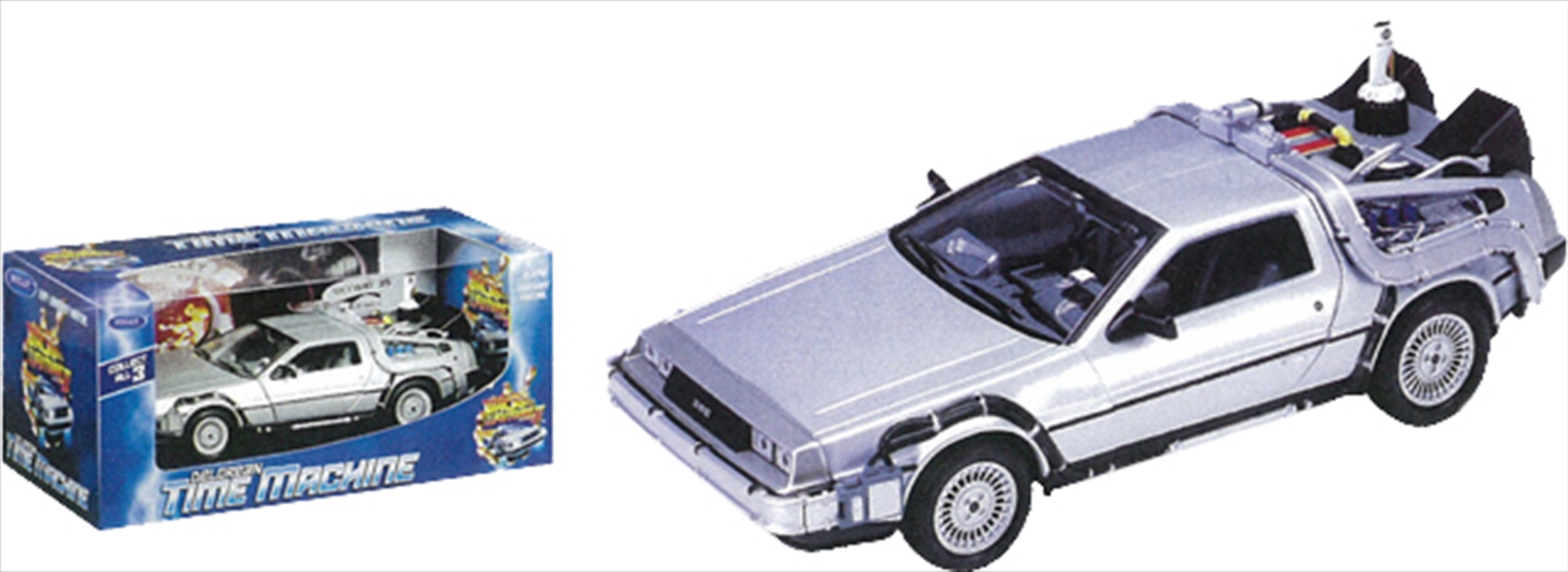 1:24 Scale Die Cast Delorean - Back to the Future 2/Product Detail/Replicas