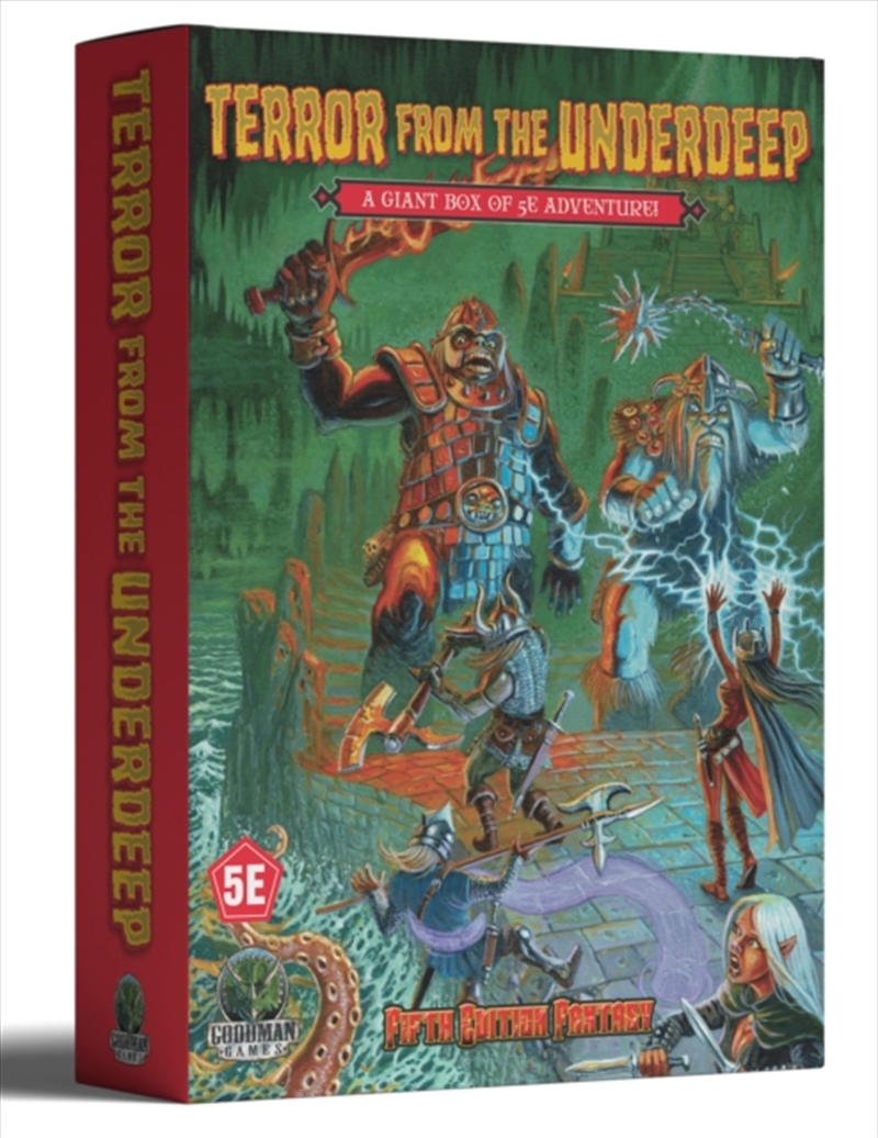 Terror From The Underdeep Boxed Set/Product Detail/Kids Activity Books