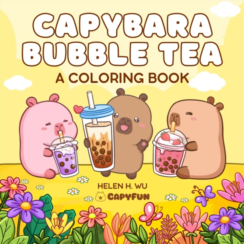 Capybara Bubble Tea : A Coloring Book/Product Detail/Arts & Entertainment