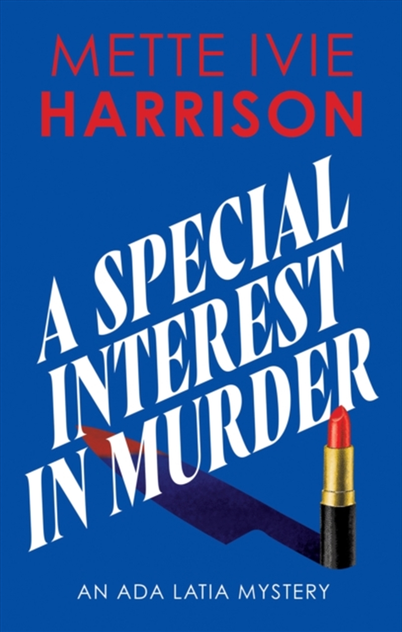 A Special Interest In Murder/Product Detail/Crime & Mystery Fiction