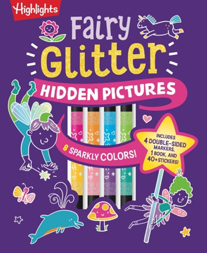 Fairy Glitter Hidden Pictures/Product Detail/Kids Activity Books