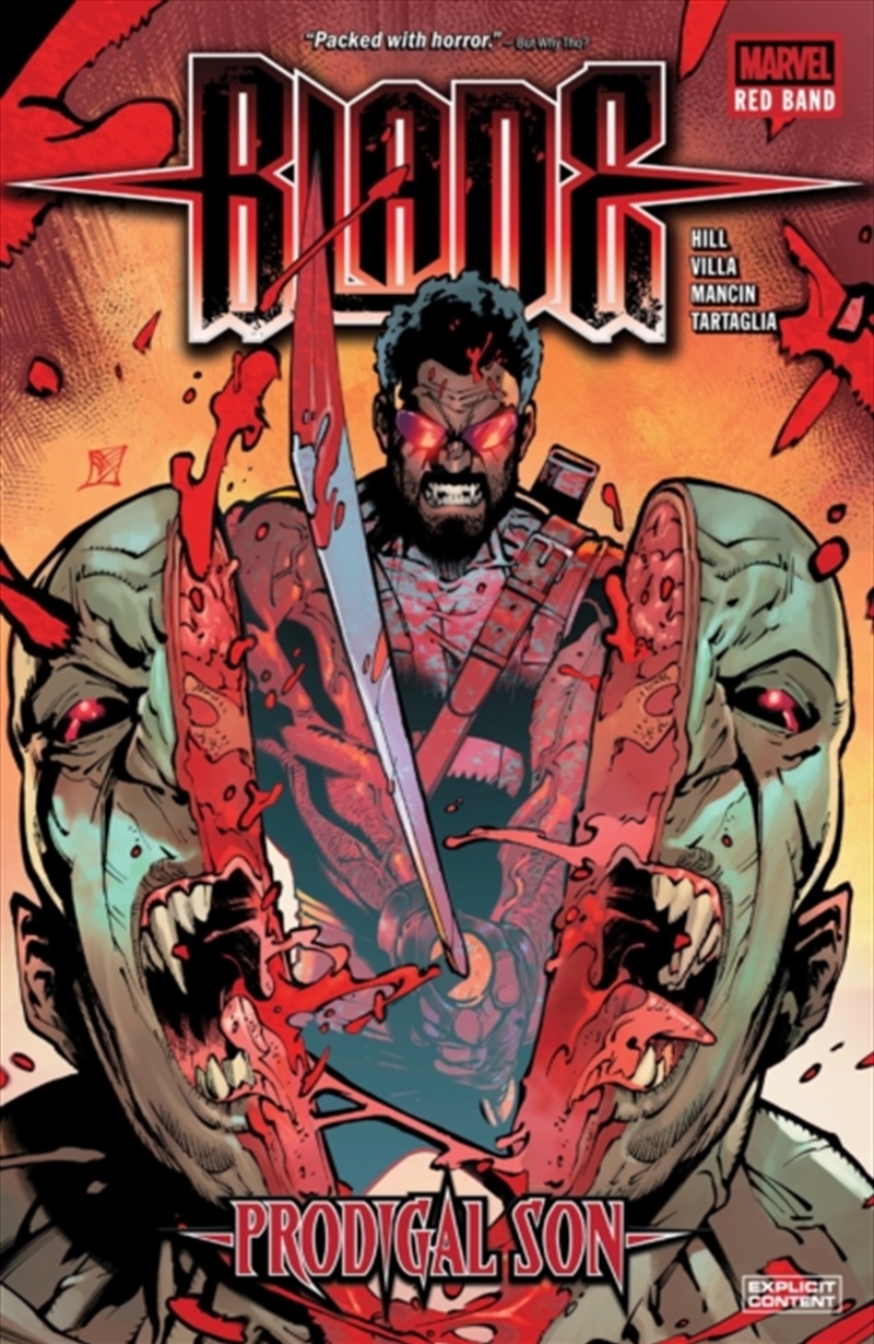 Blade: Red Band - Prodigal Son/Product Detail/Graphic Novels