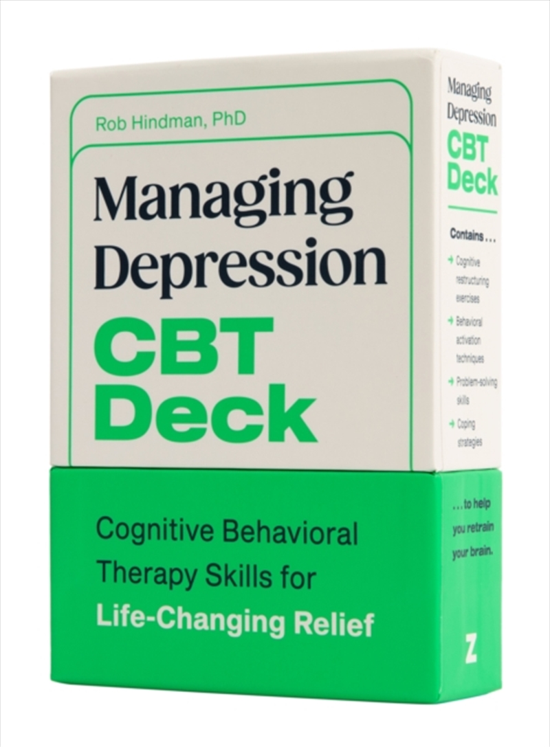 Managing Depression Cbt Deck : Cognitive Behavioral Therapy Skills For Life-Changing Relief/Product Detail/Self Help & Personal Development