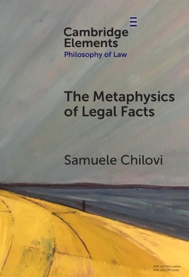 The Metaphysics Of Legal Facts/Product Detail/Reading