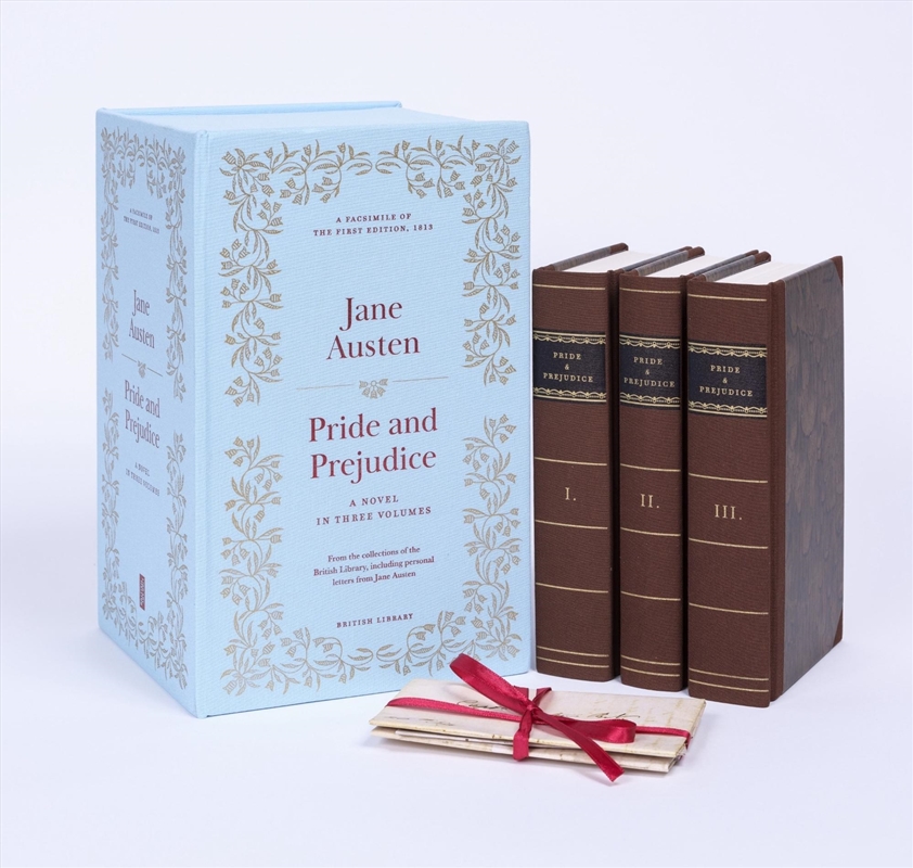 Pride And Prejudice : (British Library Deluxe Facsimile Edition) A Novel In Three Volumes/Product Detail/General Fiction Books
