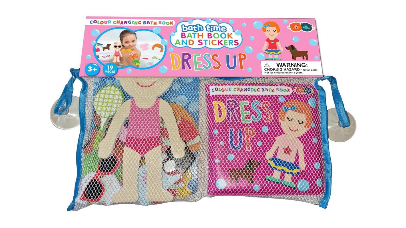 Dress Up Colour Changing Bath Book & Stickers/Product Detail/Kids Activity Books