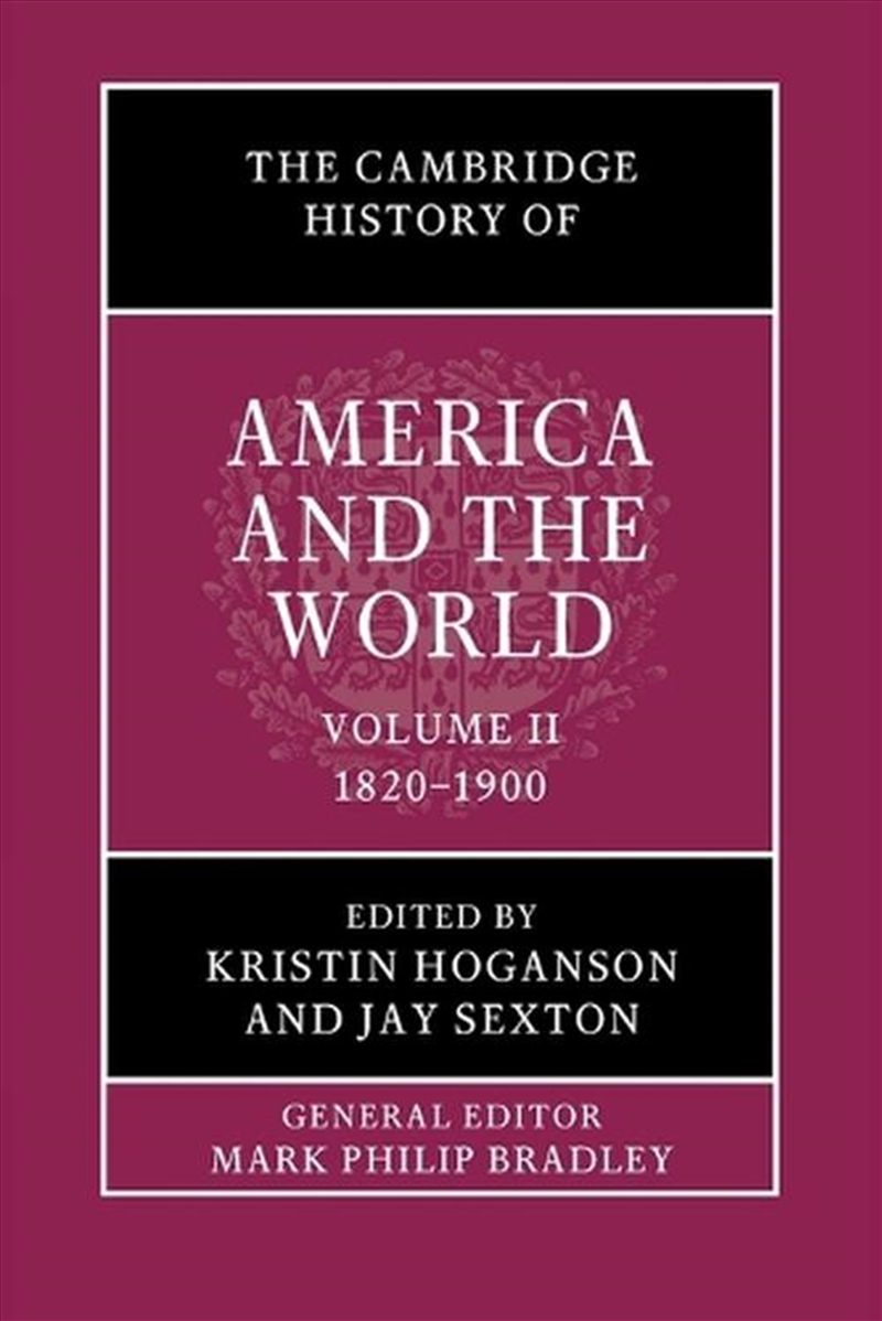 The Cambridge History Of America And The World/Product Detail/History