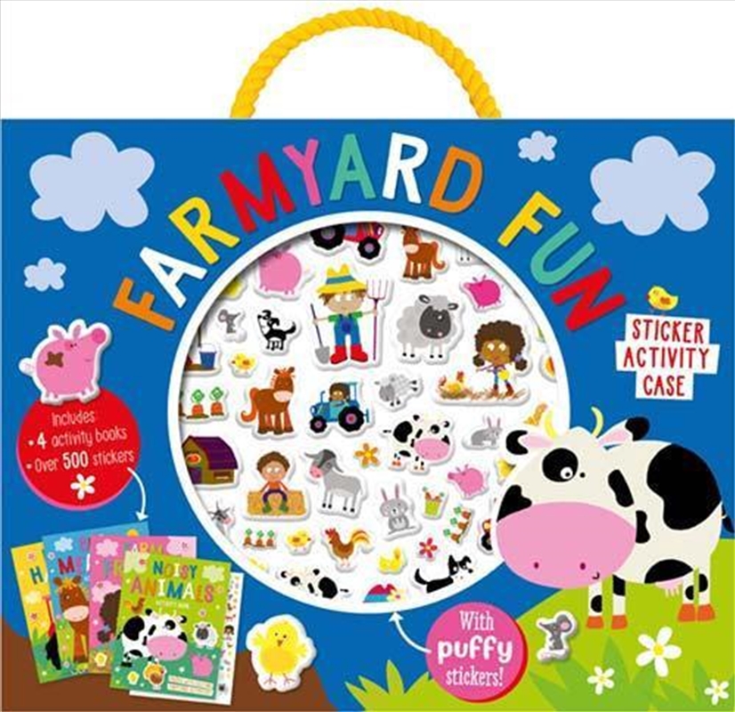 Farmyard Fun Sticker Activity Case/Product Detail/Kids Activity Books
