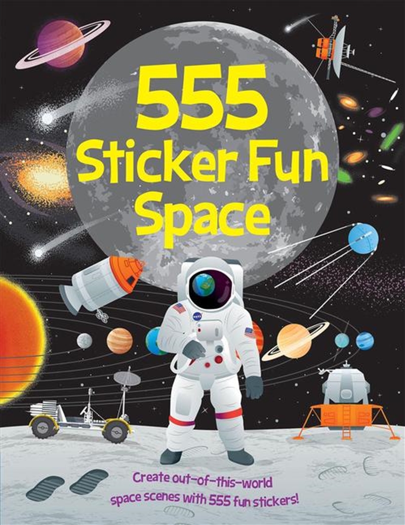 555 Sticker Fun Space/Product Detail/Kids Activity Books
