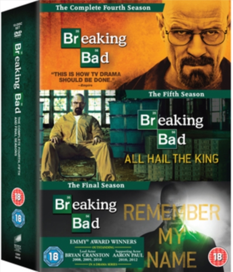 Breaking Bad - Seasons 4-5 + Final Seasons Box Set (REGION 2)/Product Detail/Drama