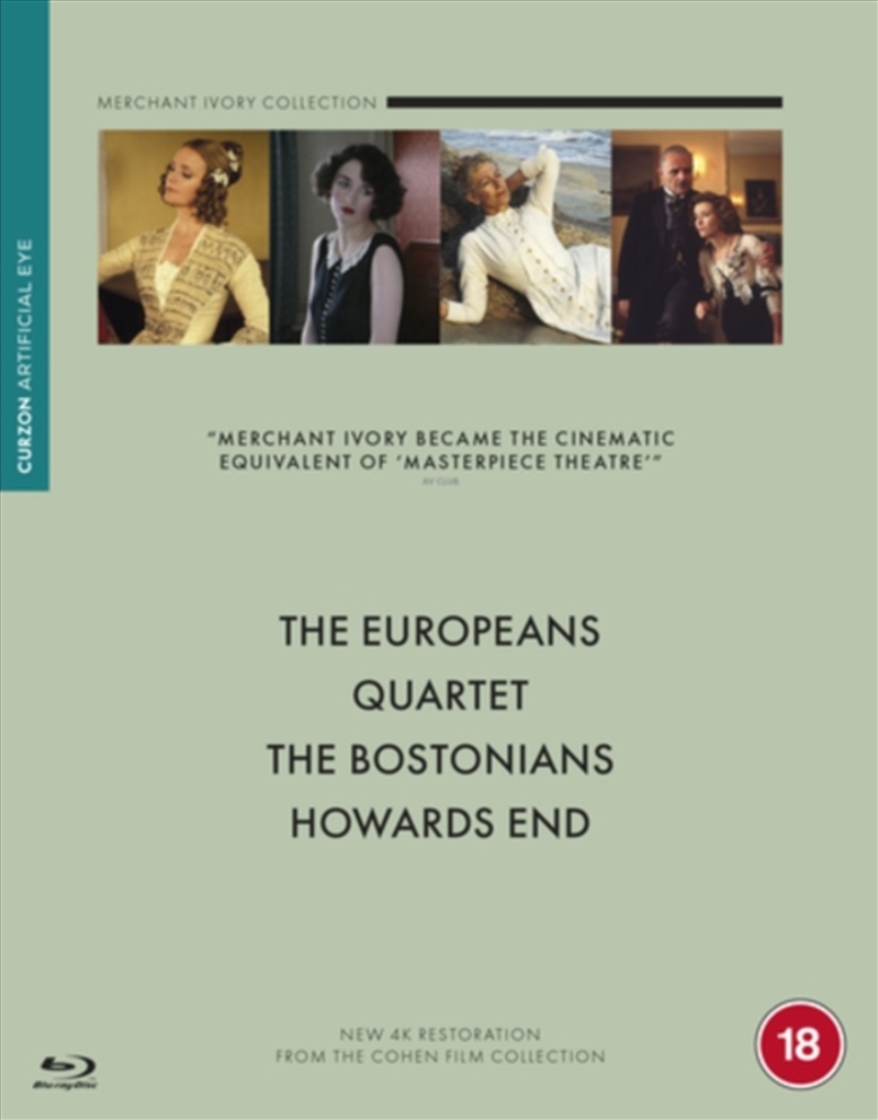 Quartet / Howards End / The Bostonians / The Europeans/Product Detail/Drama