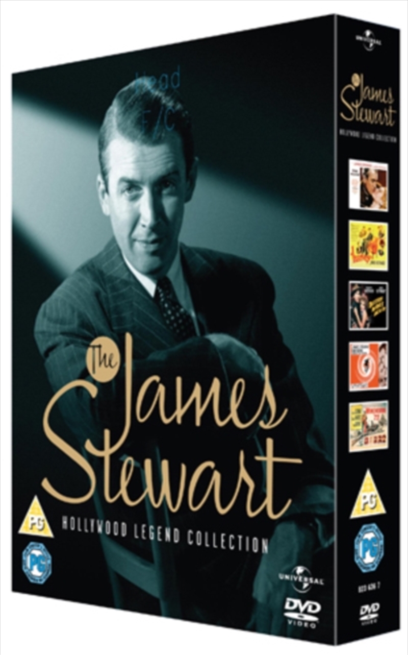 James Stewart - Destry Rides Again / Harvey / Winchester 73 / Rear Window / Vertigo (REGION 2)/Product Detail/Drama
