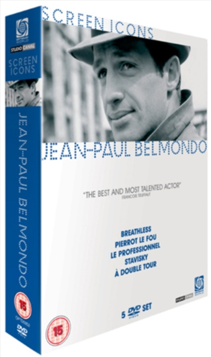 Jean Paul Belmondo - Breathless / Pierrot Le Fou / Le Professional / Stavisky / A Double Tour (REGIO/Product Detail/Drama