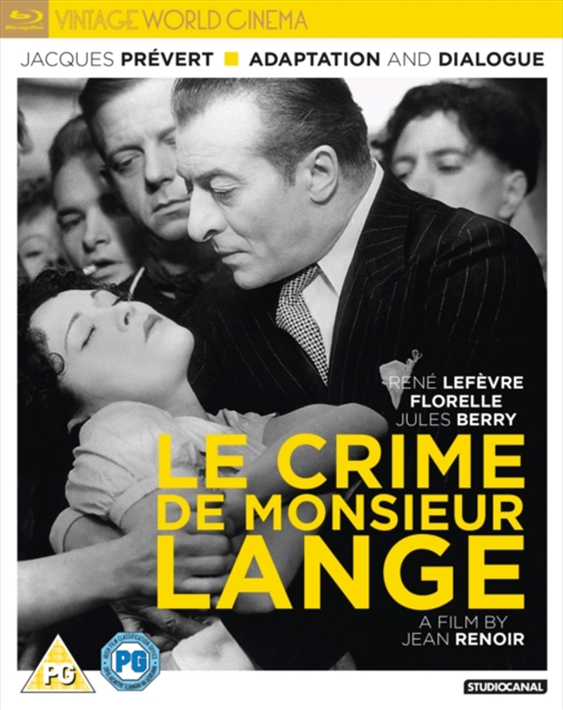 Le Crime De Monsieur Lange (REGION 2)/Product Detail/Drama