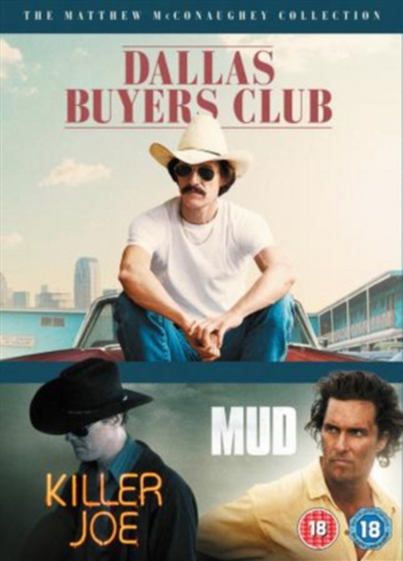 Matthew Mcconaughey - Mud / Dallas Buyers Club / Killer Joe (REGION 2)/Product Detail/Drama
