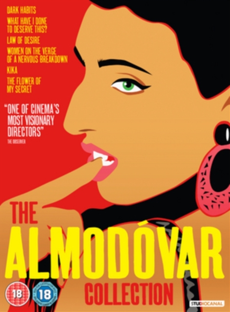 Almodovar Six Film Collection (REGION 2)/Product Detail/Drama
