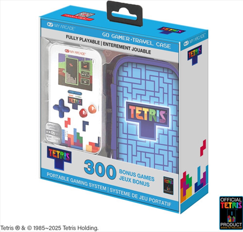 My Arcade Tetris Go Gamer Portable Handheld Gaming System With Travel Case/Product Detail/Consoles & Accessories