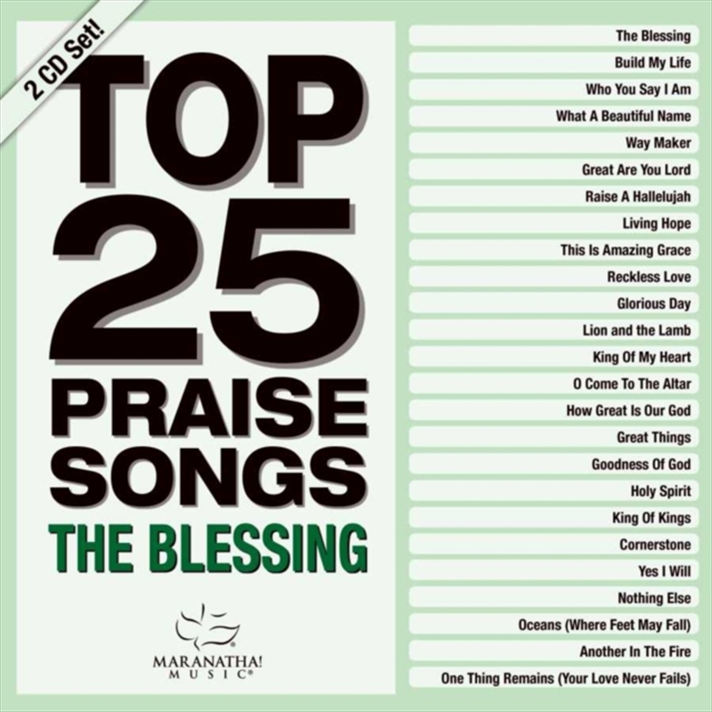 Top 25 Praise Songs The Blessi/Product Detail/Pop