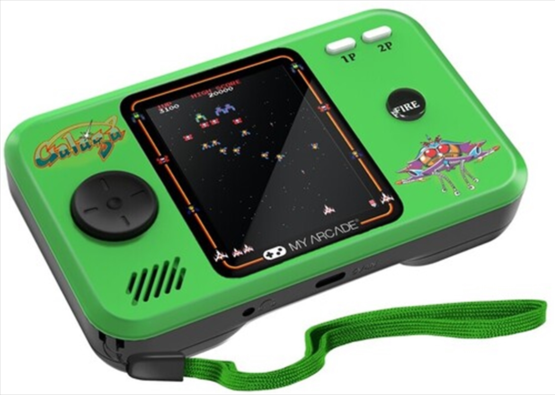 My Arcade Galaga Pocket Player Pro Portable Handheld Gaming System With Travel Case/Product Detail/Consoles & Accessories