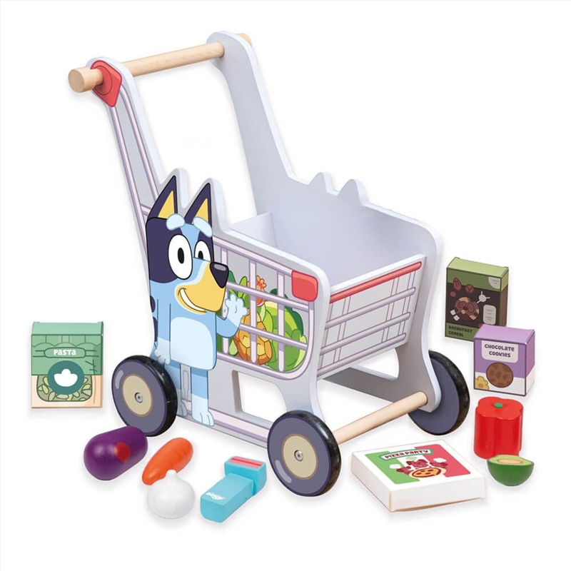 Bluey Wooden Shopping Trolley/Product Detail/Toys
