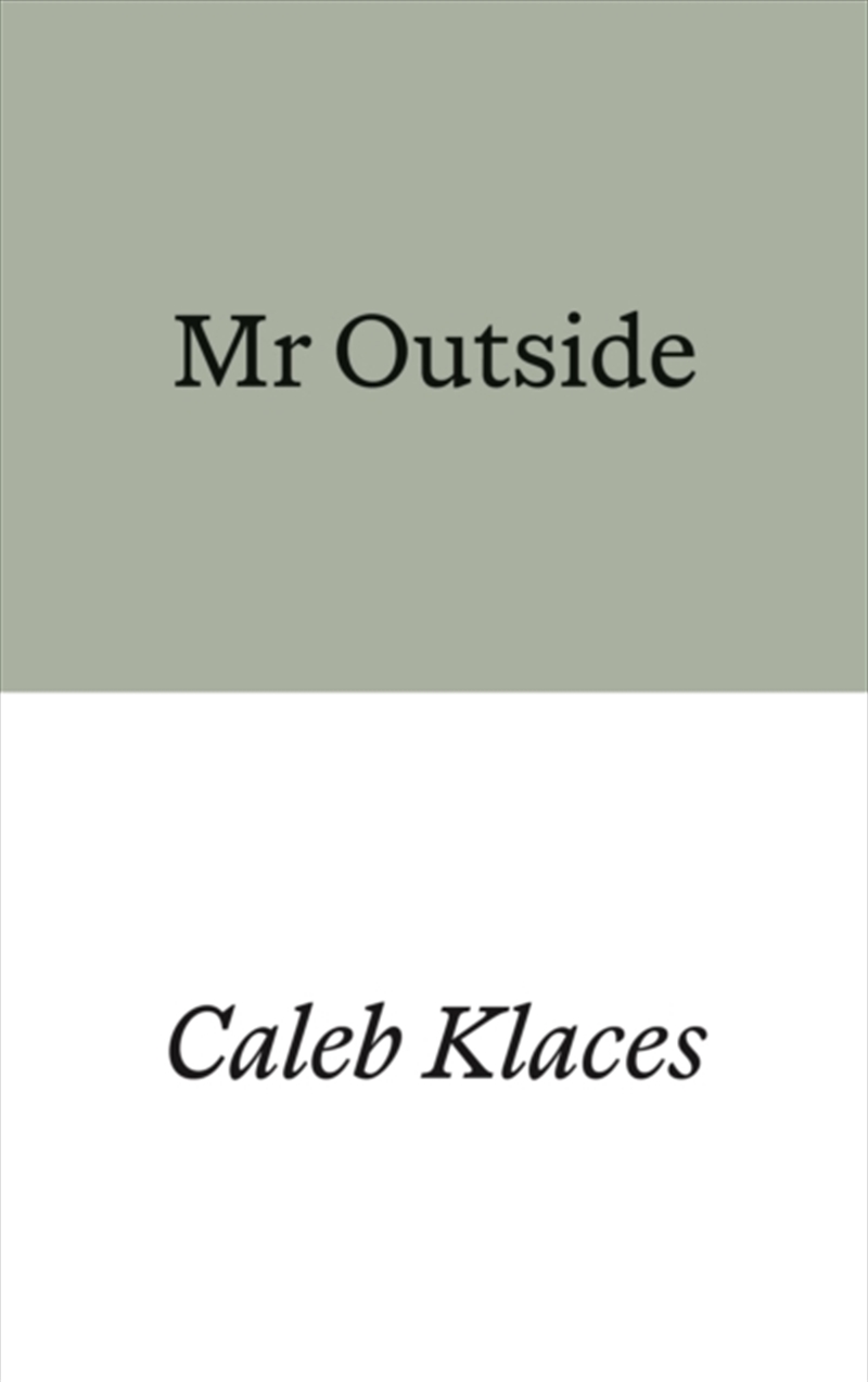 Mr Outside/Product Detail/General Fiction Books