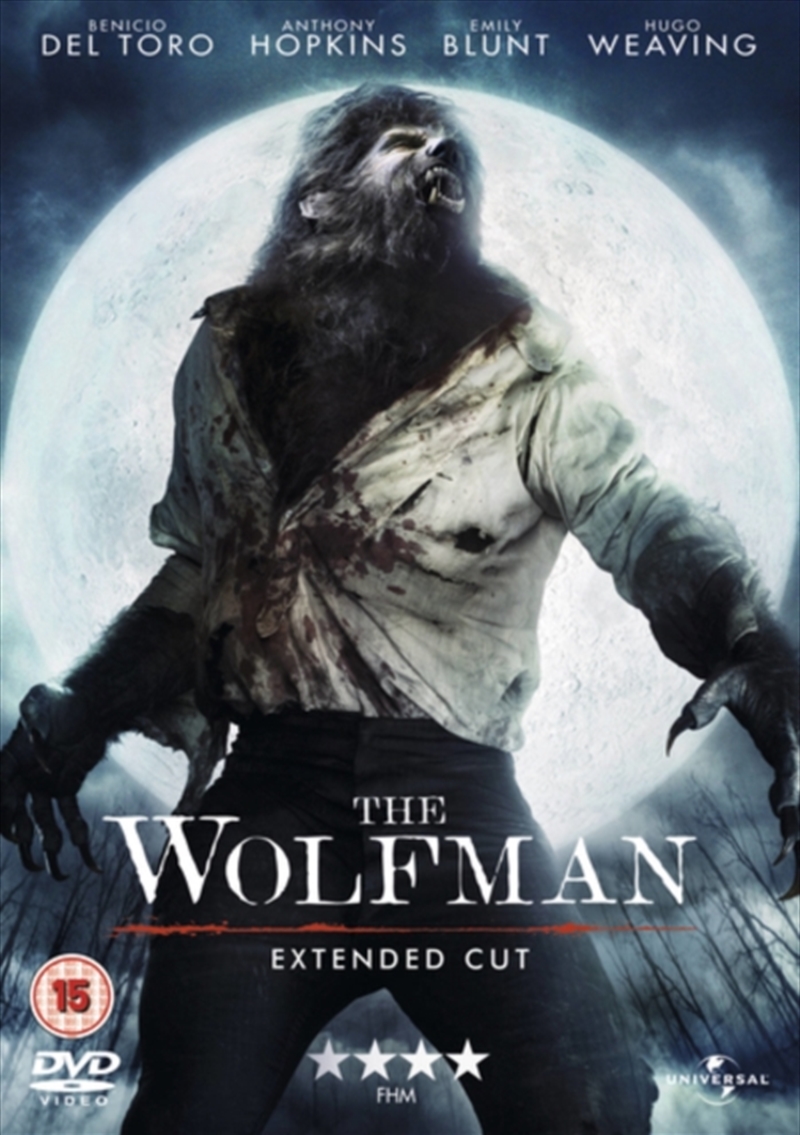 The Wolfman - Extended Cut (2010) (REGION 2)/Product Detail/Horror