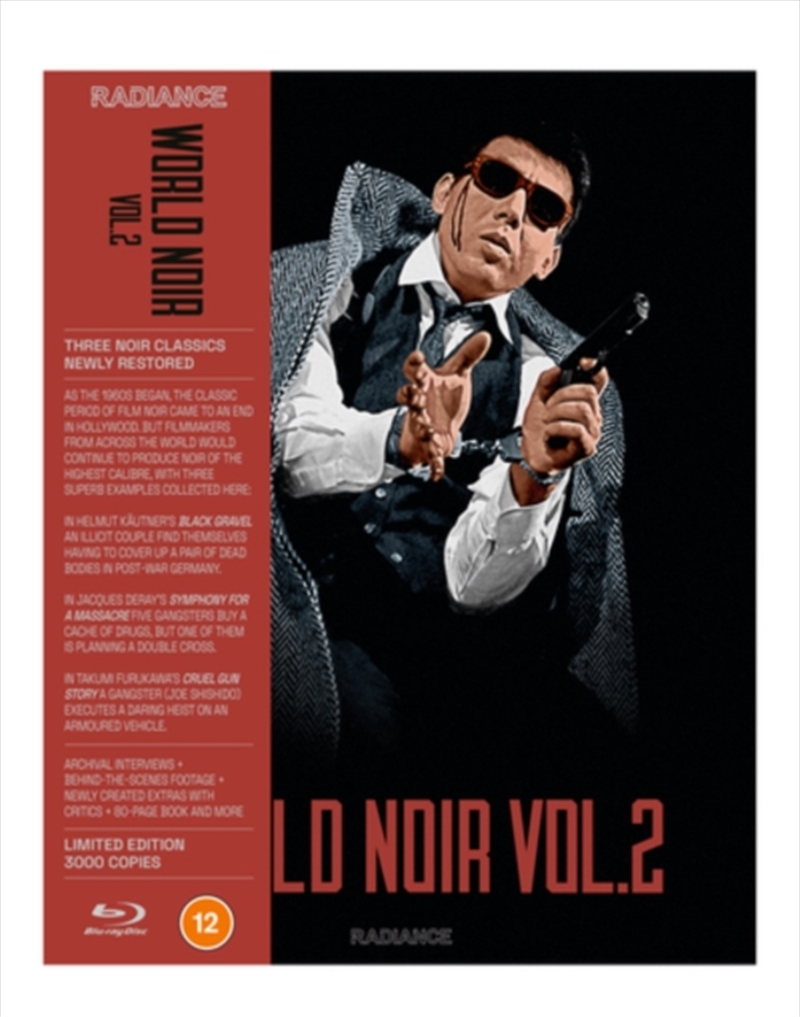 World Noir Volume 2 - Black Gravel / Symphony For A Massacre / Cruel Gun Story Limited Edition Blu-R/Product Detail/Thriller