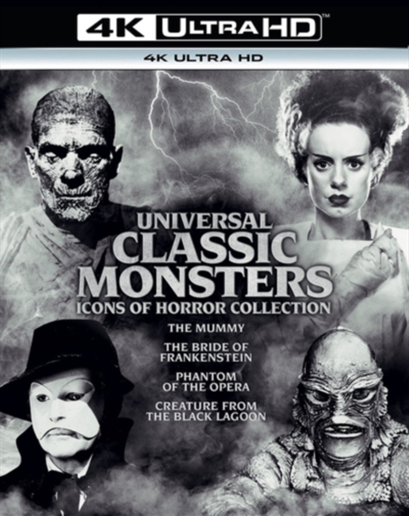 The Mummy / Bride Of Frankenstein / Phantom Of The Opera / Creature From The Black Lagoon/Product Detail/Horror