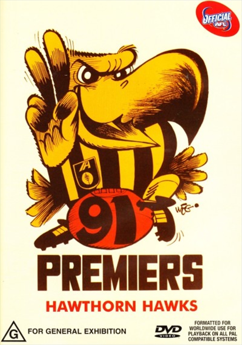 AFL Premiers 1991: Hawthorn/Product Detail/Sport