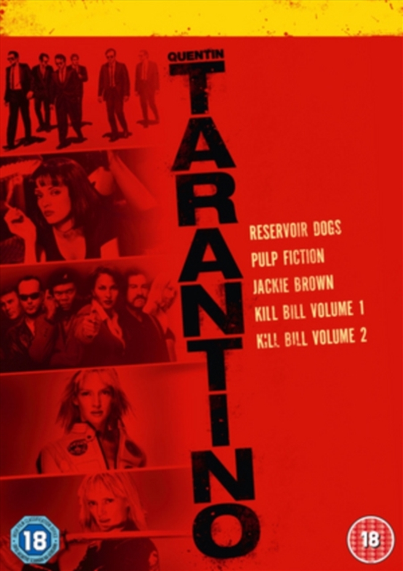 Tarantino - Reservoir Dogs / Pulp Fiction / Jackie Brown / Kill Bill 1 And 2 (REGION 2)/Product Detail/Thriller