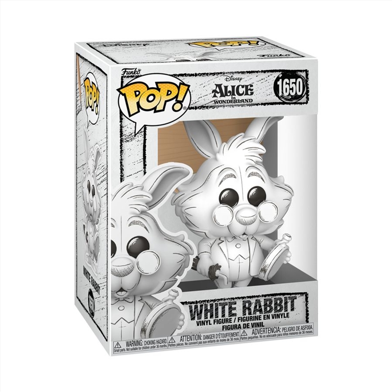 Disney: Sketched - White Rabbit Pop! Vinyl/Product Detail/Standard Pop Vinyl
