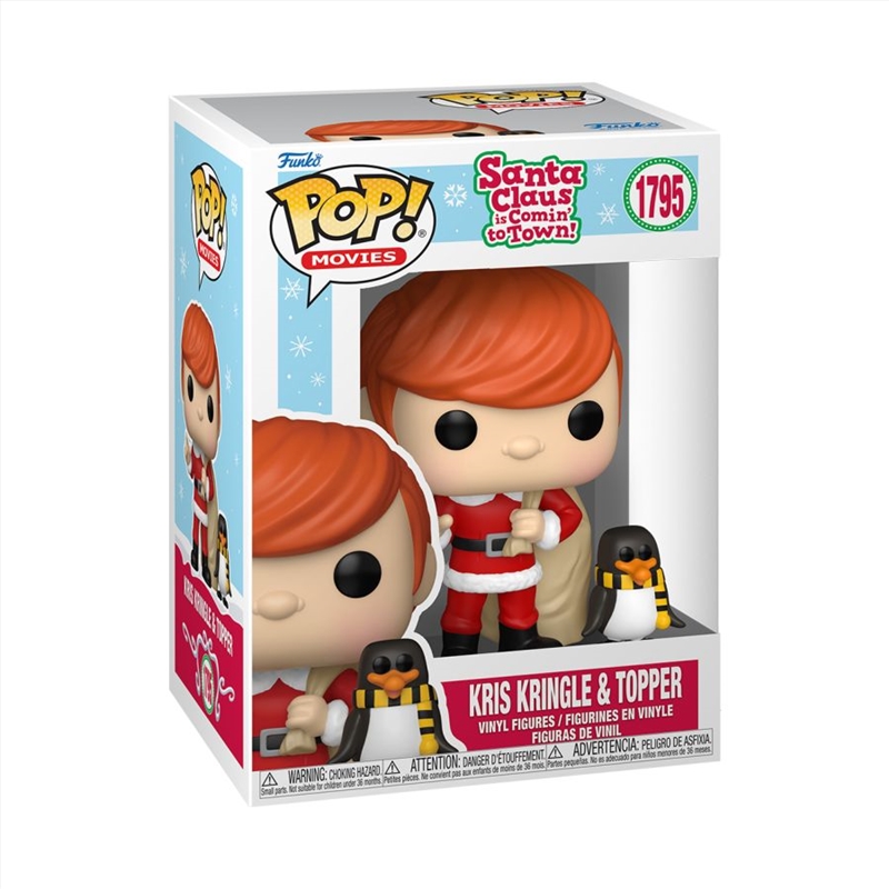 Santa Claus is Comin' to Town - Kris Kringle with Topper Pop! Vinyl/Product Detail/Movies