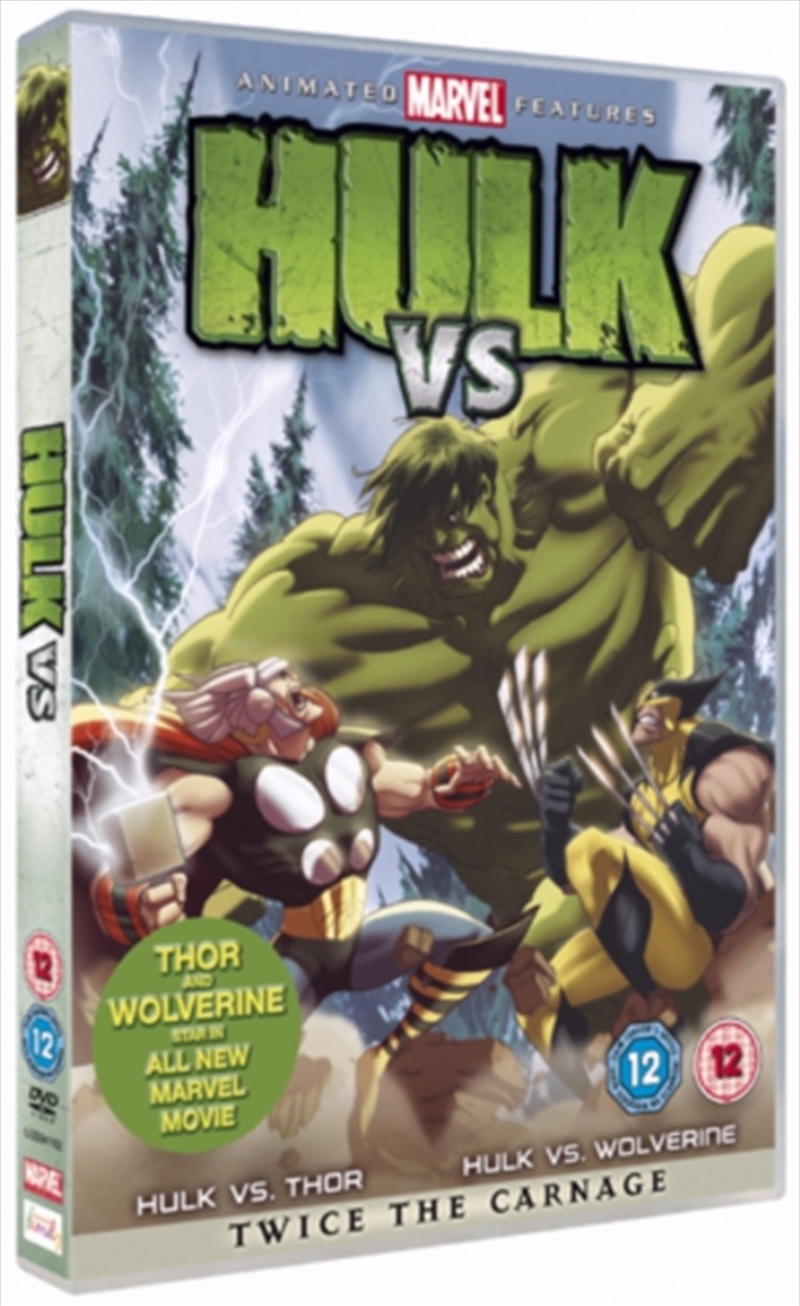 Hulk Vs Wolverine / Hulk Vs Thor (REGION 2)/Product Detail/Action