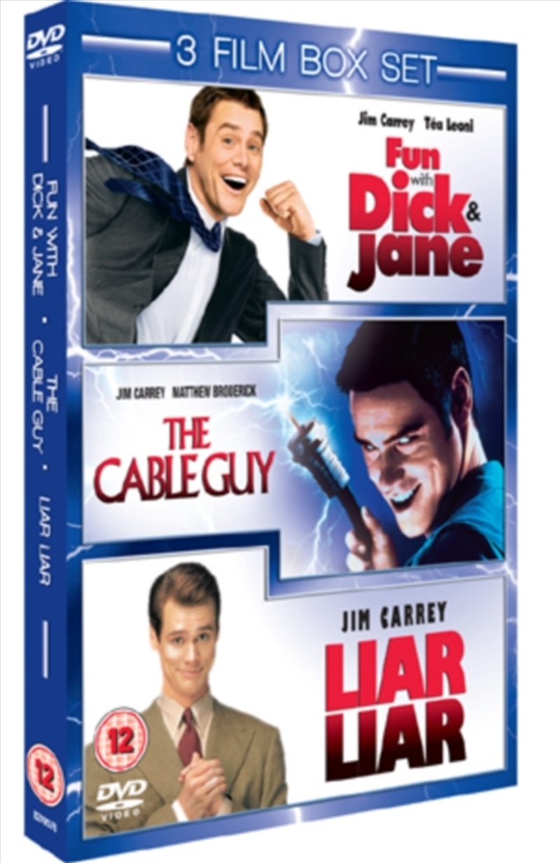 Jim Carrey - Cable Guy / Fun With Dick And Jane / Liar Liar (REGION 2)/Product Detail/Comedy