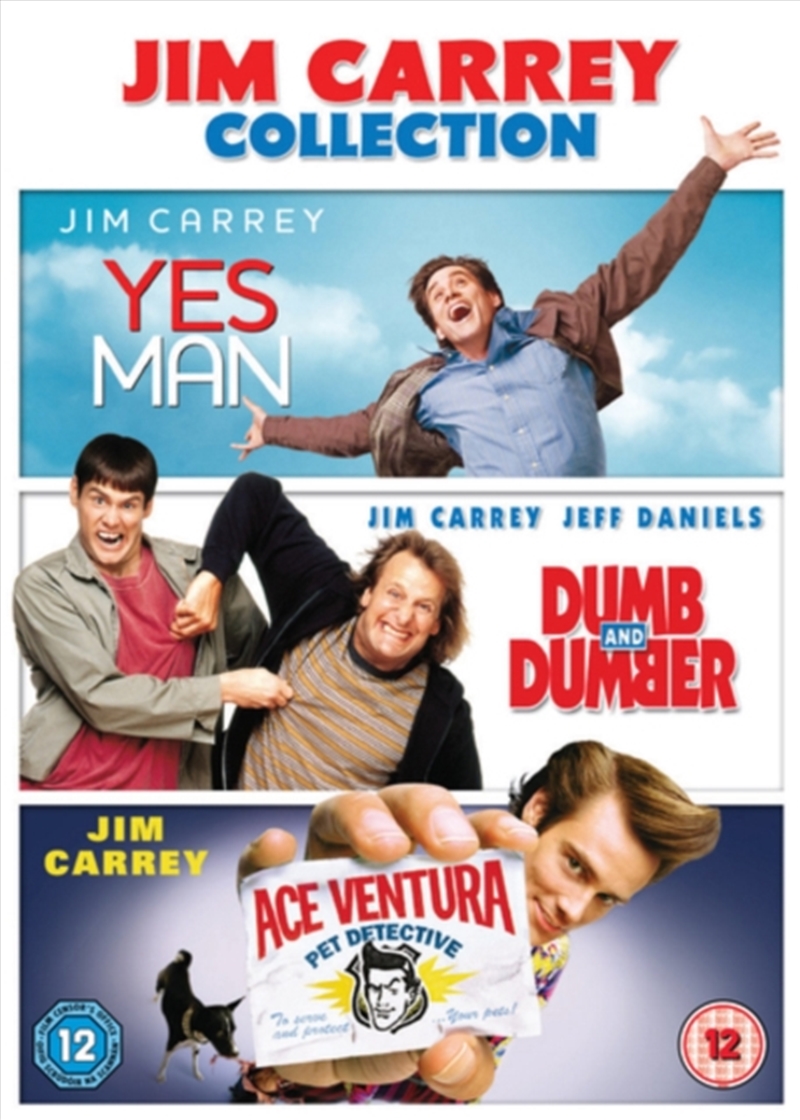 Jim Carrey - Yes Man / Dumb And Dumber / Ace Ventura (REGION 2)/Product Detail/Comedy