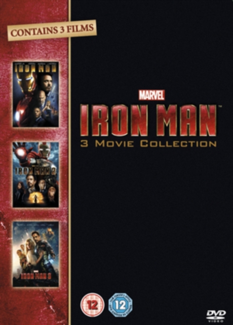 Iron Man Trilogy - Iron Man / Iron Man 2 / Iron Man 3 (REGION 2)/Product Detail/Action