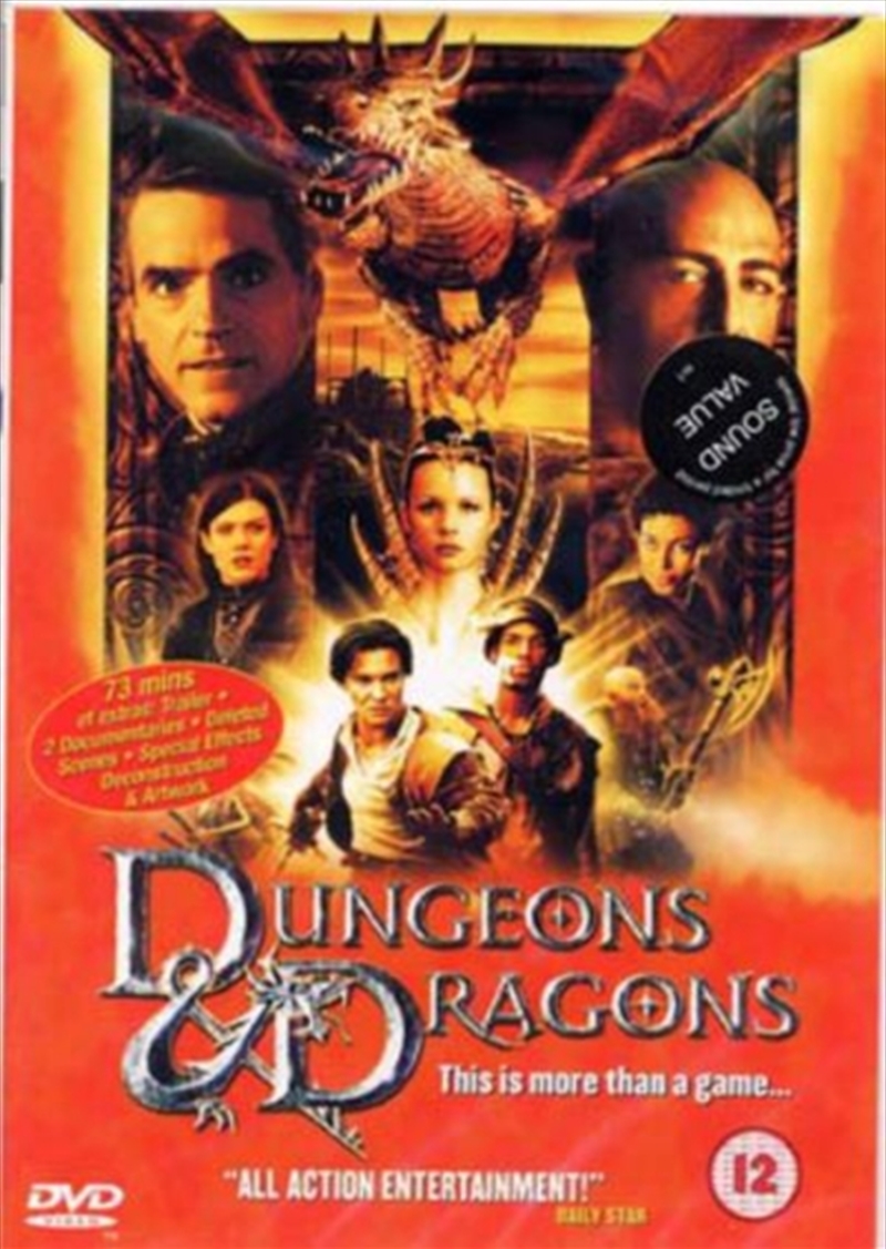 Dungeons And Dragons - The Movie (REGION 2)/Product Detail/Action