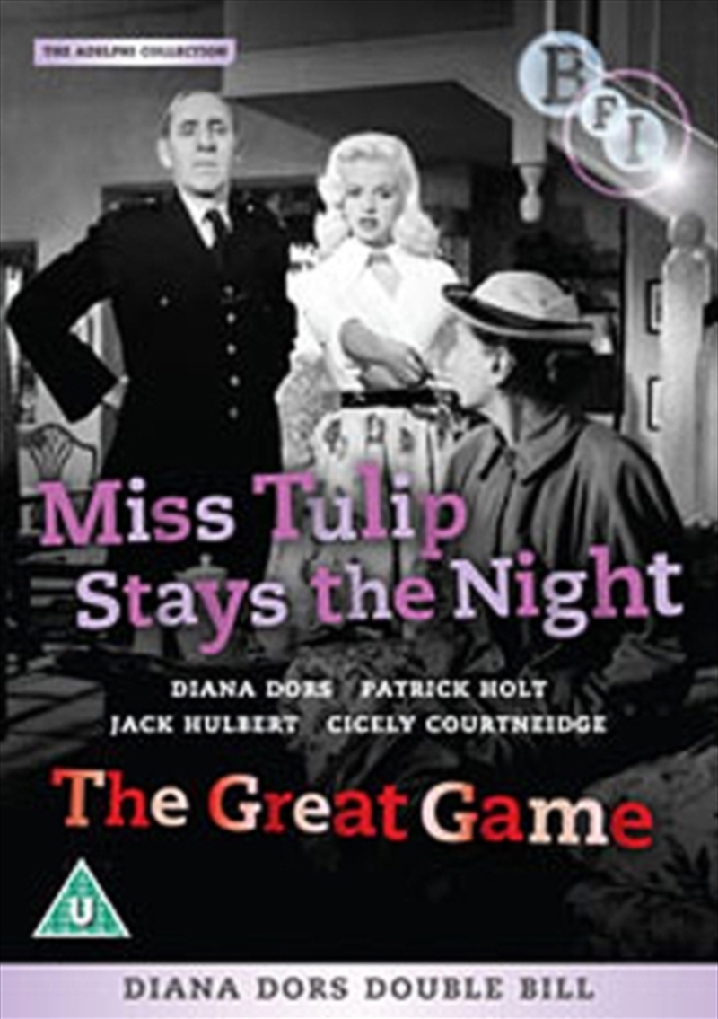 Miss Tulip Stays The Night / The Great Game (REGION 2)/Product Detail/Comedy