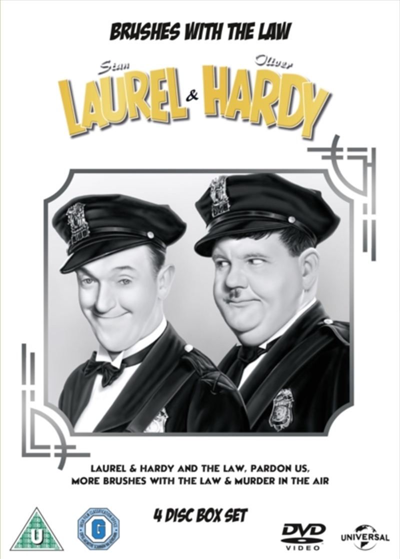 Laurel And Hardy - Brushes With The Law (REGION 2)/Product Detail/Comedy