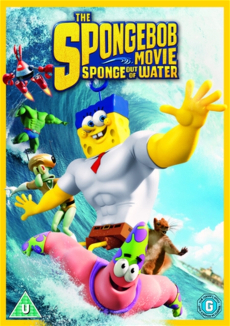 The Spongebob Movie - Sponge Out Of Water (REGION 2)/Product Detail/Animated
