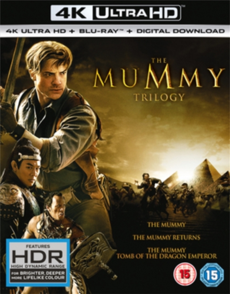 The Mummy Trilogy - The Mummy / Returns / Tomb Of The Dragon Emperor/Product Detail/Action