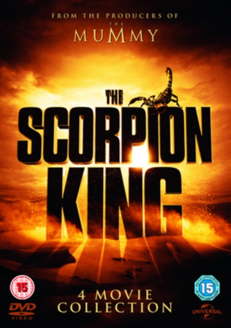 The Scorpion King 1-4 Complete Movie Quadrilogy (REGION 2)/Product Detail/Action