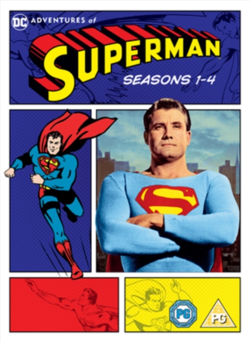 The Adventures Of Superman - Seasons 1-4 (REGION 2)/Product Detail/Drama