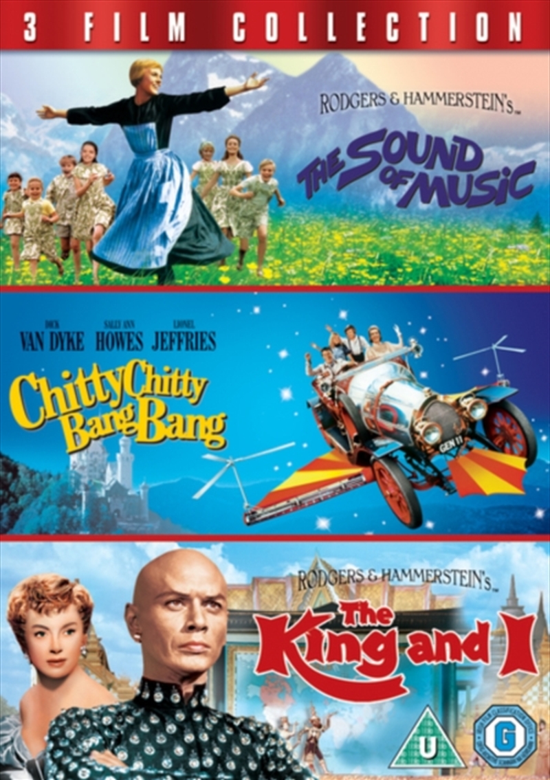 The Sound Of Music / Chitty Chitty Bang Bang / The King And I (REGION 2)/Product Detail/Drama