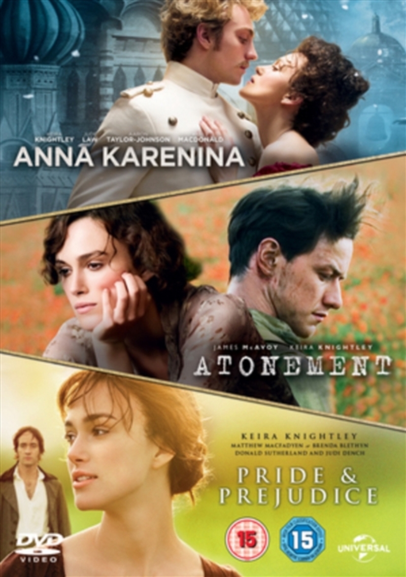 Joe Wright - Anna Karenina / Atonement / Pride And Prejudice (REGION 2)/Product Detail/Drama