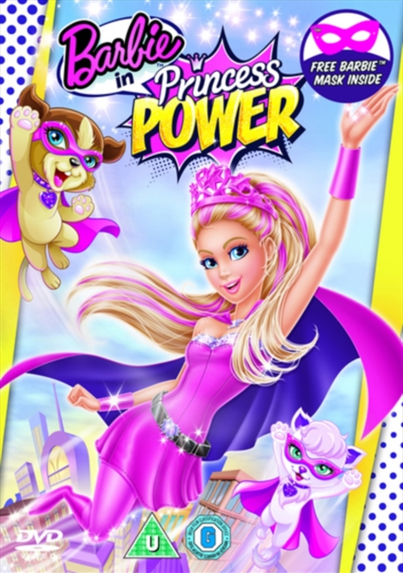 Barbie - Princess Power (Includes Barbie Mask) (REGION 2)/Product Detail/Animated