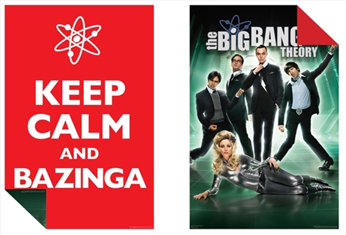 Big Bang Theory: Keep Calm / Futuristic/Product Detail/Posters & Prints