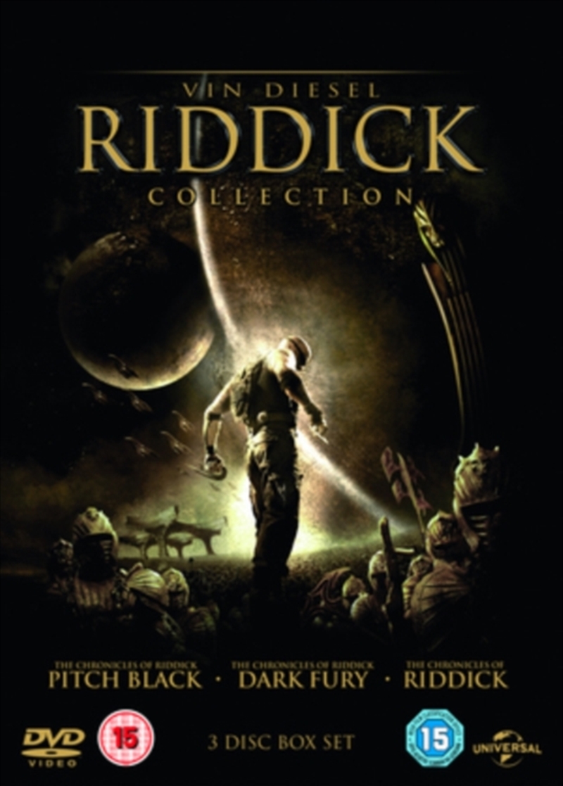 The Riddick Collection - Pitch Black / The Chronicles Of Riddick / Riddick (REGION 2)/Product Detail/Drama